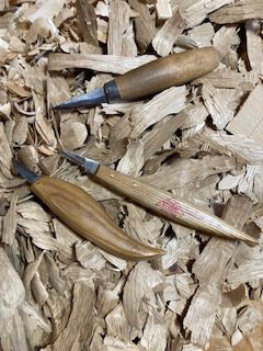 Schnitzkurse für Männer Grillbesteck schnitzen